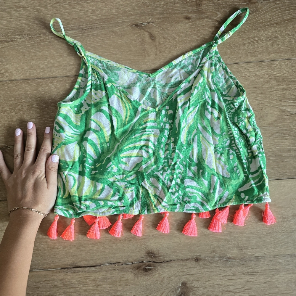 Lilly Pulitzer ramona crop top - Picture 6 of 6